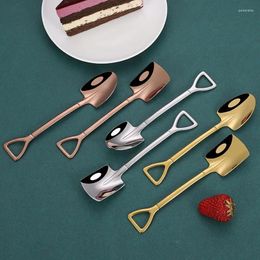 Spoons 1PC Creative Shovel Spoon Stainless Steel Household Watermelon Scoop Dessert Ice Cream