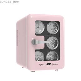 Freezer New mini refrigerator in 2024 6.5 inches. 4-liter retro window standard compact mini refrigerant Y240407