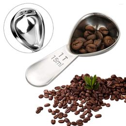 Coffee Scoops Stainless Steel Measuring Tablespoon 15ml 30ml Scoop Short Handle For Tea Sugar