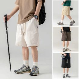 Workwear Shorts Mens Summer New Thin Sports Casual Pants Large Pocket Loose Five Part