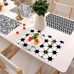 Table Mats Placemats For Coasters Dining Decor Tableware Mat Pad Home Wedding Party Decoration