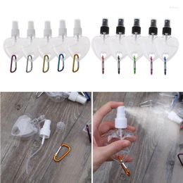 Storage Bottles Portable Mini Bottle Keychain Plastic Travel For Hand Sanitizer