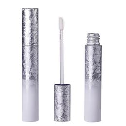 Lip Gloss Tubes Liquid Lipstick Silver Empty Lip Glaze Tube Refillable Cosmetic Packing Container