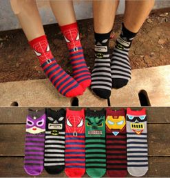 new men039s cotton socks animal pattern superhero cartoon Spider cartoon dimensional cotton warm socks cute cartoon socks4260968