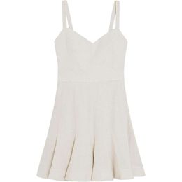 Club Monaco Women's Fluted Hem Mini Dress - Elegant and Chic Sleeveless Cocktail Dress with Flared Hemline for a Stylish Night Out