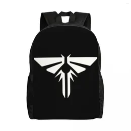 Backpack Customized The Last Of Us Firefly Backpacks Women Men Basic Bookbag For College School Video Game Bags