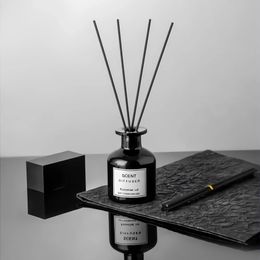 150ml Fireless Oil Reed Diffuser with Sticks Diffusers Set for Home Bathroom Bedroom Office el Fragrance 240407