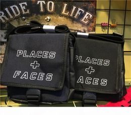 PLACESFACES Backpack PF Waist Bag Messenger Bags Belt Bag Men Fanny Pack Stylist Men Waist Pack Black Belly Bags3624233