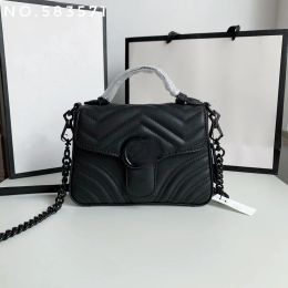 10A Designers Bag Marmont Shoulder Bag Women Leather Mailman Chain Bag Tote Bag Fringed Messenger Purse Designer Crossbody Wallet Bags