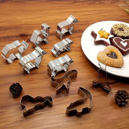 Baking Moulds Cake Cookie Cutters Set DIY Mould Stainless Steel Biscuit Eco-Friendly Fondant Mould Tools