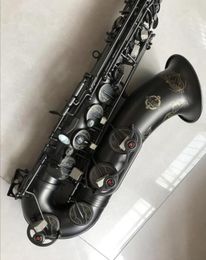 New Japanese SUZUK Tenor Saxophone B flat Music Woodwide instrument Black Nickel Gold Sax Professional6386369