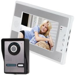 Intercom 7 Inch Video Door Bell Intercom Door Bell Kit Camera Monitor Night Vision Visual Doorbell Lock Sytesm