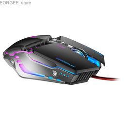 Mice G7 Wired Mouse Desktop Laptop USB Game Office Luminous Esports Mouse game Y240407