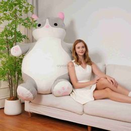 Movies TV Plush toy New 150cm Big Belly Cat Plush Toy Plush Cat Plush Pillow Soft Cat Leather Shell Plushie Pillow Gifts for Valentine Boys Girls 240407