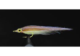 Tigofly 12 pcs Brown Olive UV Polar Fry Slowly Sinking Salmon Trout Steelhead Minnow Fly Fishing Flies Lures Fly SetSize 8 201029528608