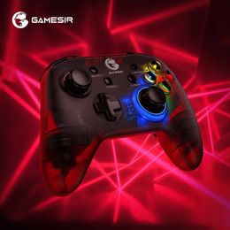 Game Controllers Joysticks GameSir T4 Pro Bluetooth Game Controller 2.4G Wireless Game Board Applied to Switch Arcade MFi Gaming Android Phone Q240407