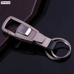 Keychains Lanyards High Quality Key Chain Top Business keychains men s waist hanging Women car key ring Best Gift Holder With box Q240403