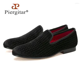 Casual Shoes Arrival British Loafers Male Black Velvet Embossed Printing Men Slip-on Men's Plus Size