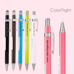 Pencils 1pcs Colour Flight Ma53 Mechanical Pencil Drawing Syringe 0.5mmBottom Hot Girl Same Style Pen Students' Supplies
