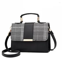 Bag 2024 Sale Small Female Handbags Elegant PU Leather Shoulder Casual Lady Crossbody Tote Women's