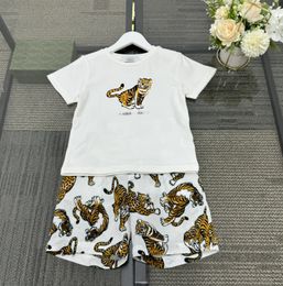 New Clothing Sets Baby Girls Designer Dress Suits Kids Luxury Clothing Sets Girls Skirt Childrens Classic Clothes Sets Letter Clothing Long Sleeve Suits Cute tiger