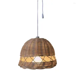 Decorative Plates Create Warm Atmospheres With This Quality Rattan Lampshade Lights Crafts 594C