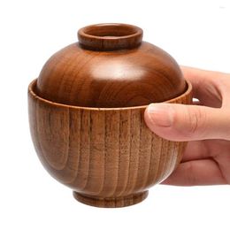 Bowls Rice Bowl Beautiful High Temperature Resistant Serving Soup Ramen Wooden Kitchen Supplies