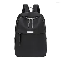 Storage Bags 14 Inch Large Capacity Backpack Laptop Bag Men's Women's School Stylish Simple Oxford Cloth Business Travel