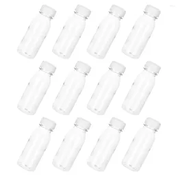 Bowls Drink Bottle Thicken Plastic Juice Sub Packing Container Portable Beverage Bottles Packaging Small Glass Containers