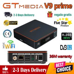 Box H.265 gtmedia V9 prime satellite receiver FTA bulitin wifi upgraded V9 super power by gtmedia V8X 1080p fast tv box full hd