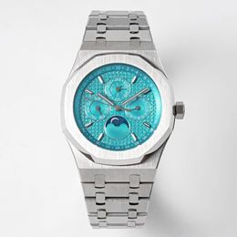 41 mm męskie zegarki zegarki zegarki Automatyczne zegarki mechaniczne Sapphire Waterproof Wirstwatch