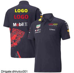 Oracle Bull Racing Team Polo Shirt Red Color 2022 MAX VERSTAPPEN Formula 1 Kit Official Web F1 Fan Party 5YKJ3699966