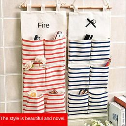 Storage Bags Simple Behind The Door Hanging Bag Large Pouches Wardrobe Closet On Wall Kitchen