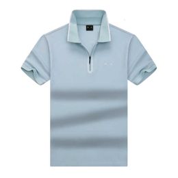 Bosss Polo Shirt Mens Polos t Shirts Designer Casual Business Golf T-shirt Pure Cotton Short Sleeves T-shirt Usa High Street Fashion Brand Summer Top Clothing Njnd