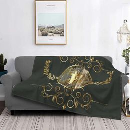 Blankets Gold Coin Plush Crypto Cryptocurrency Ethereum Btc Blockchain Novelty Throw Blanket For Home Rug Piece