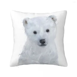 Pillow Little Polar Bear Throw Pillows Decor Home Luxury Case