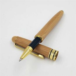 Fountain Pens 0.5 bamboo signature pen neutral water batch engraving natural material high-quality cost-effective H240407