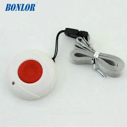 Button 433MHZ Wireless waterproof Bracelet Style Wireless Emergency Panic Button for GSM OR PSTN Security Alarm System