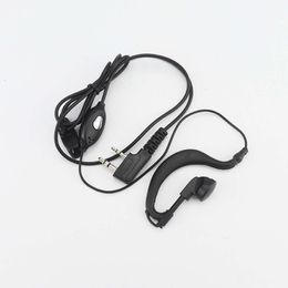 headphone cable walkie talkie universal highend ear hanging tensile earphone baofeng 5r