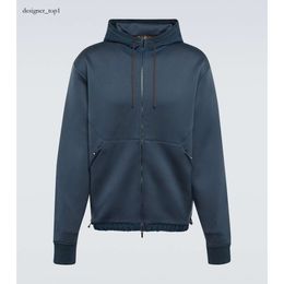 Loro Piano Hoodie Designer Men Men Hoodies Осень Loropiano Hoodie Сплошной цвет с длинным рукавом.