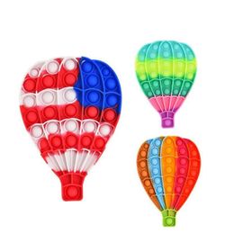 Amazon Selling Silicone Decompression Toy Rainbow Air Balloon Finger Bubble Toys Kids Educational Toys Factory Outlet4097761
