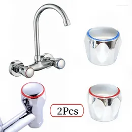 Kitchen Faucets High Quality Cold Tap Top Head Faucet Cover Chrome Plated Replacement Set Bathroom Handle Universal Fittings