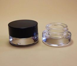 500 X 3g Traval Small cream make up Glass jar with Aluminium lids white pe pad 3cc 110oz cosmetic packaging glass jar4354509