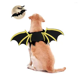 Dog Apparel Halloween Pet Costumes Bat Wings Cute Fancy Dress Up Cat Puppy Costume Po Prop Accessories