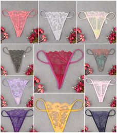 Women Sexy Underwear Lingerie Size Tpants Lace Thong Transparent Temptation Briefs Panties G Strings Multicolor Girls Shorts4817731