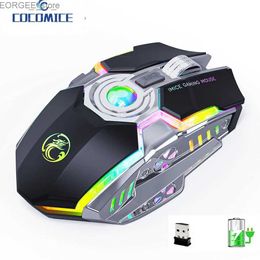 Mice Ergonomic Mouse Wireless Mouse Computer Mouse For PC Laptop 2.4Ghz USB Mini Mause 3200 DPI 6 buttons Optical Mice Y240407