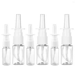 Storage Bottles 10 Pcs Rhinitis Sprayer Plastic Go Containers Nasal Bottle Travel Liquid Fine Mist