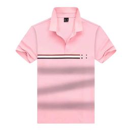 Bosss Polo Shirt Mens Polos t Shirts Designer Casual Business Golf T-shirt Pure Cotton Short Sleeves T-shirt Usa High Street Fashion Brand Summer Top Clothing 5d43