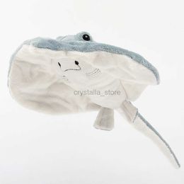 Movies TV Plush toy 30cm Lifelike Manta Ray Devil Fish Plush Toys Cute Soft Stuffed Cartoon Ocean Stingray Dolls For Kid Birthday Gift 240407