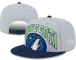 Minnesota''Timberwolves''ball Caps 2023-24 Unisex Fashion Cotton Champions Finals Baseball Cap Snapback Men Women Sun Hat Embroidery Spring Summer''''cap a